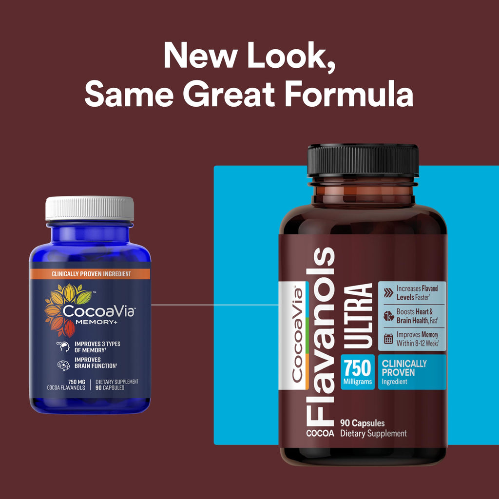 750mg Cocoa Flavanols Vegan Gluten-Free Cocoa B529953