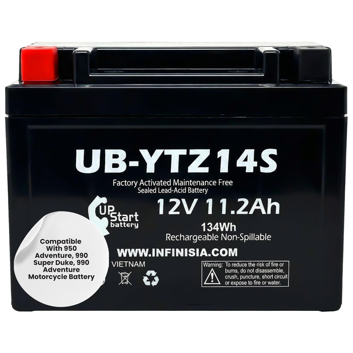12V 11.2Ah Battery Y540