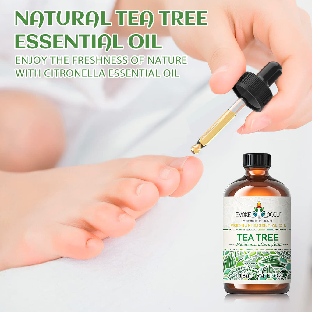 Rosemary Tea Tree Lavender Peppermint Cinnamon Essential Oil 4 FL Oz L5548