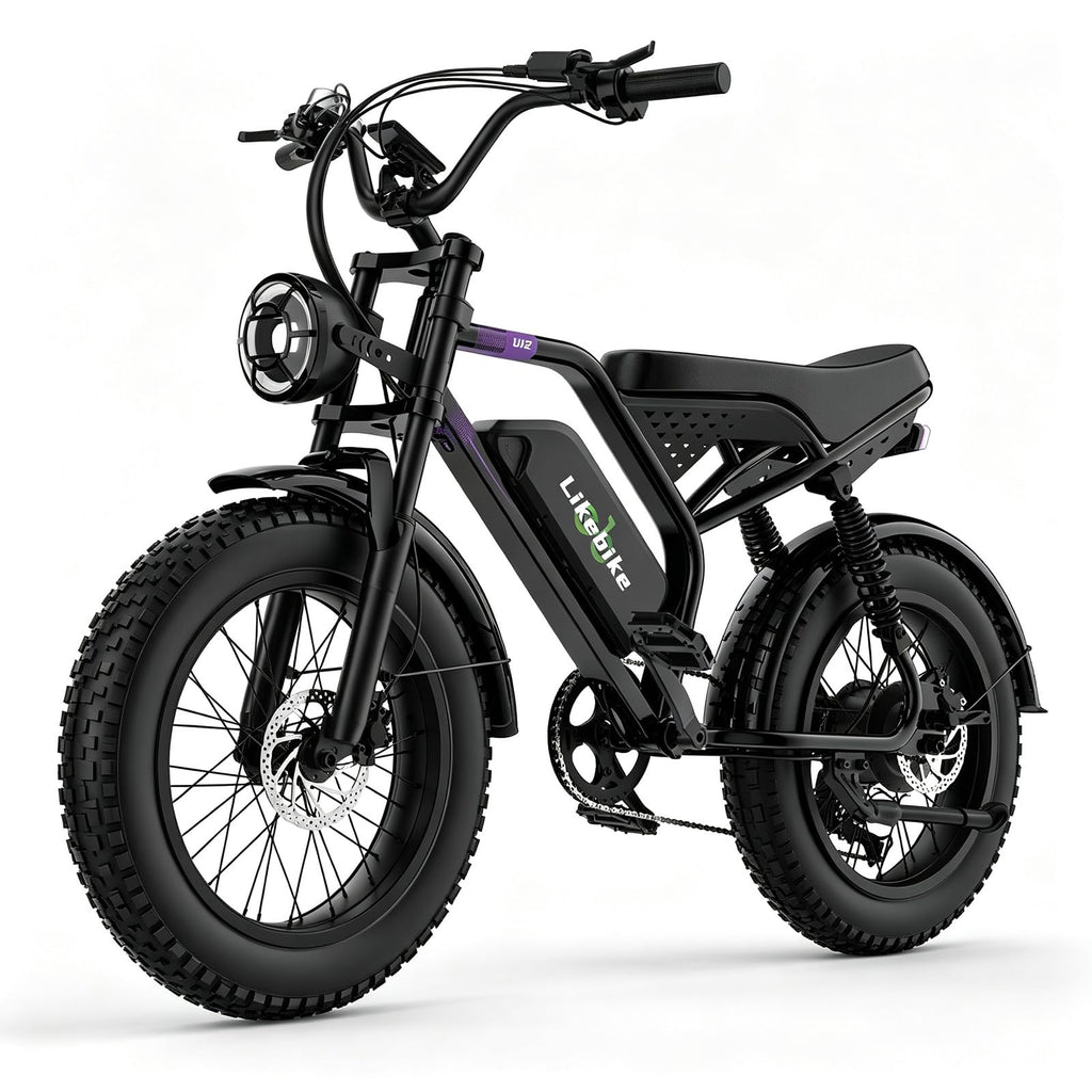 1500W 80 Miles 48V 20AH Electric Bike N218692