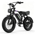 1500W 80 Miles 48V 20AH Electric Bike N218692