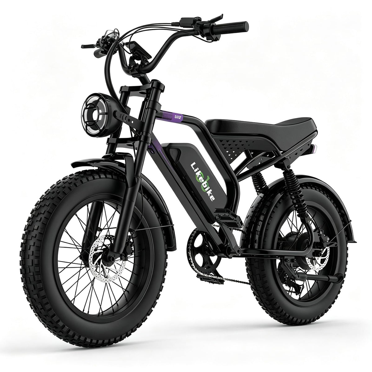 1500W 80 Miles 48V 20AH Electric Bike N218692