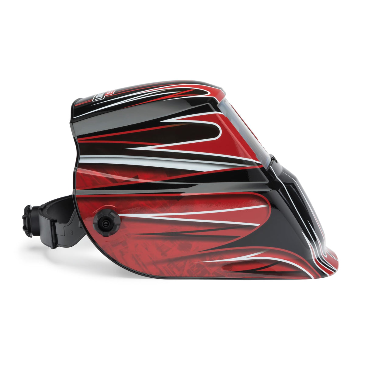 Red Welding Helmet I987