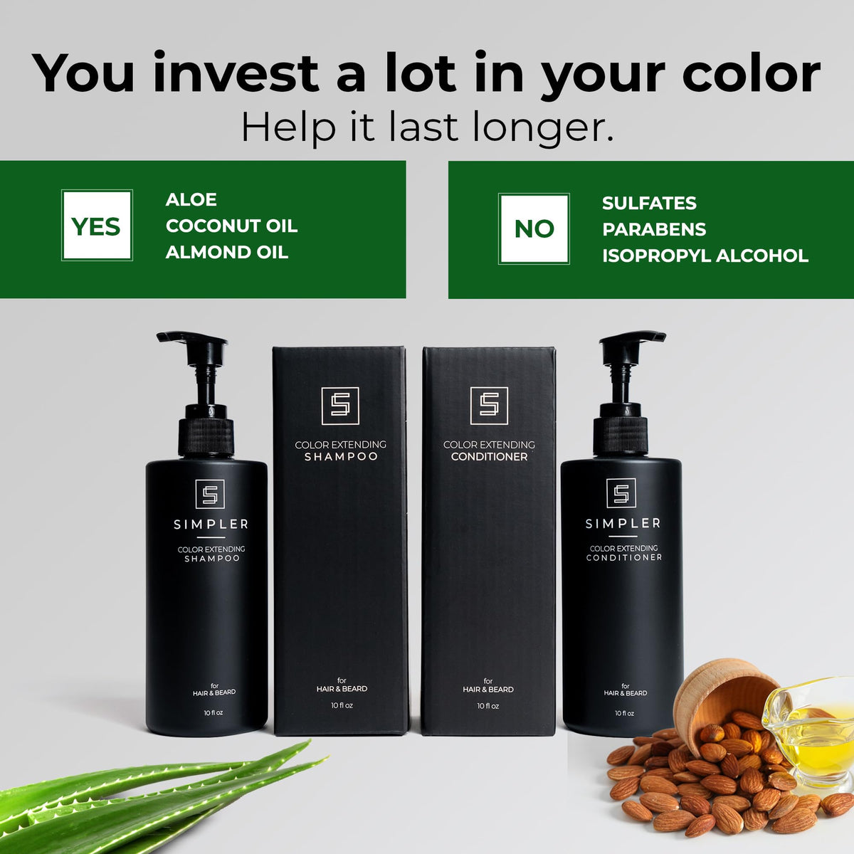 Hair Color Shampoo & Conditioner E7647