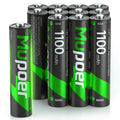 Rechargeable AAA Batteries 12 Pack 1100mAh NiMH 1.2V S3497