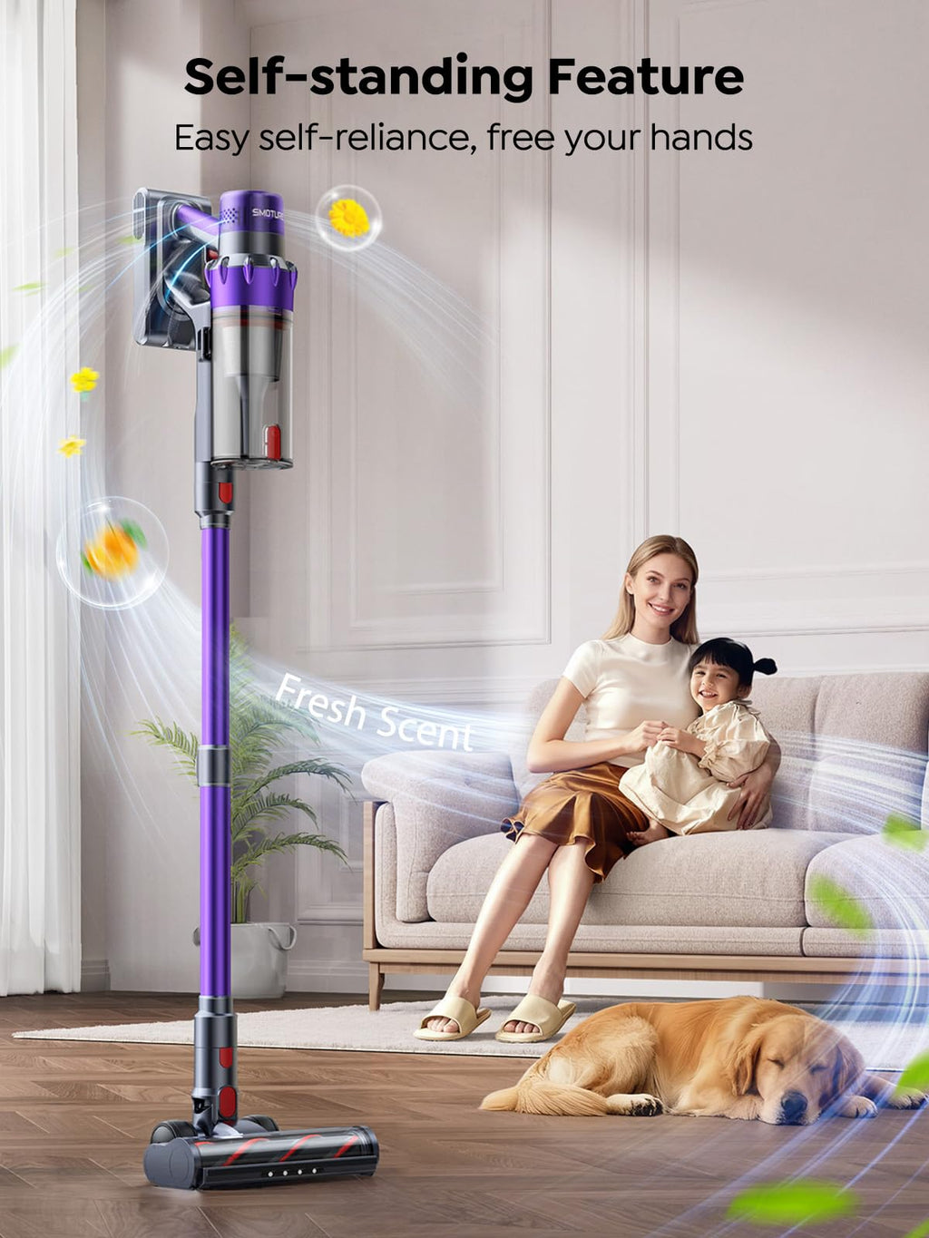 650W 55KPA 70Mins Cordless Stick Vacuum Cleaner P540