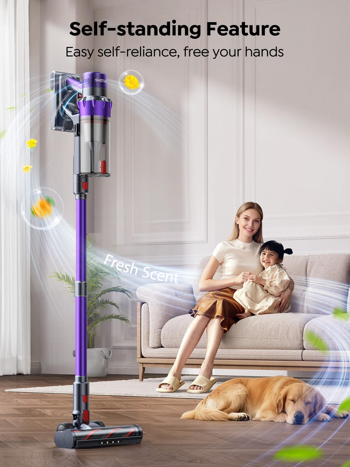 650W 55KPA 70Mins Cordless Stick Vacuum Cleaner P540