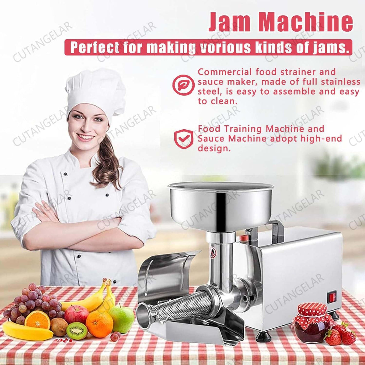 450W Food Grade Stainless Steel Ketchup Maker X906594