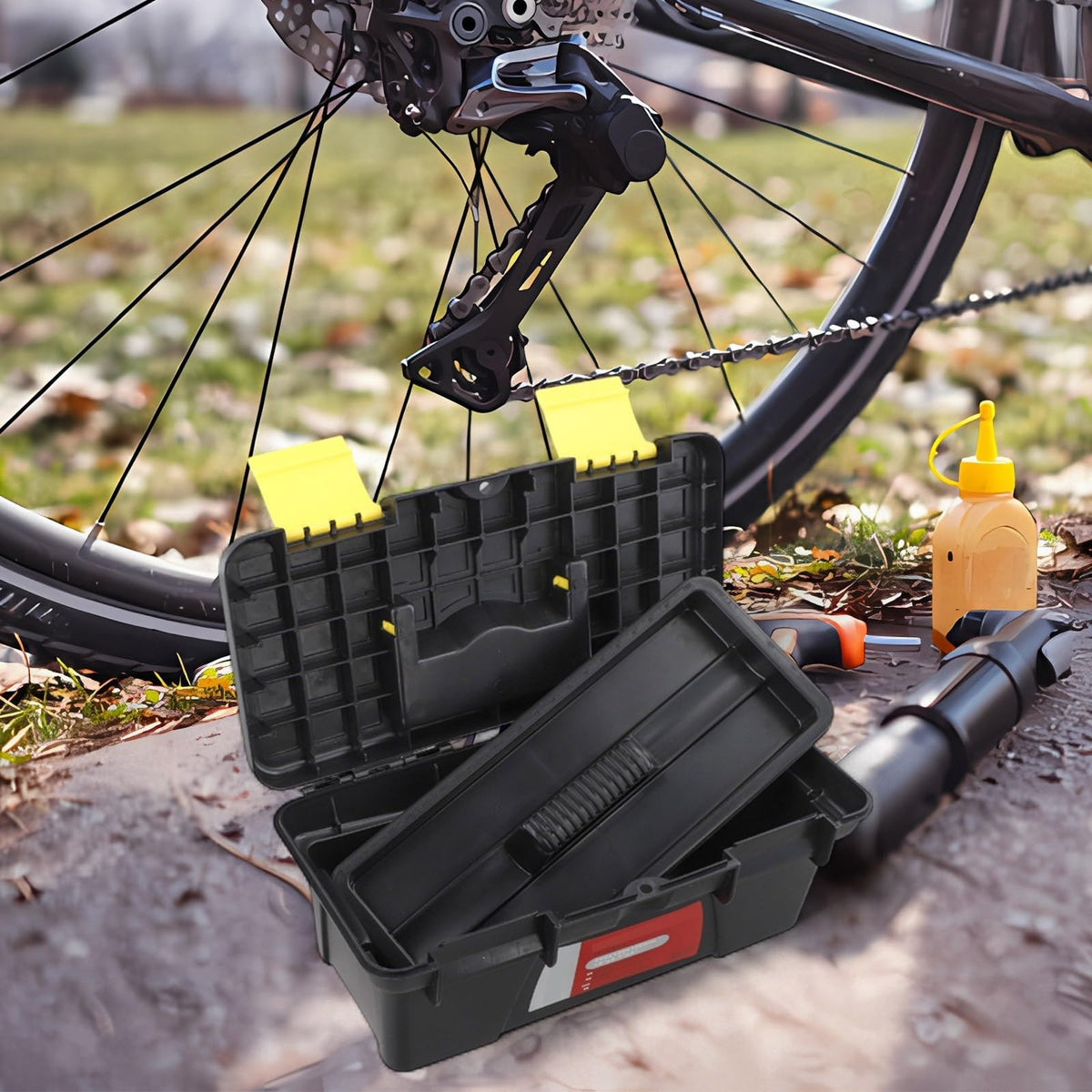 10 Inch Plastic Toolbox K2457