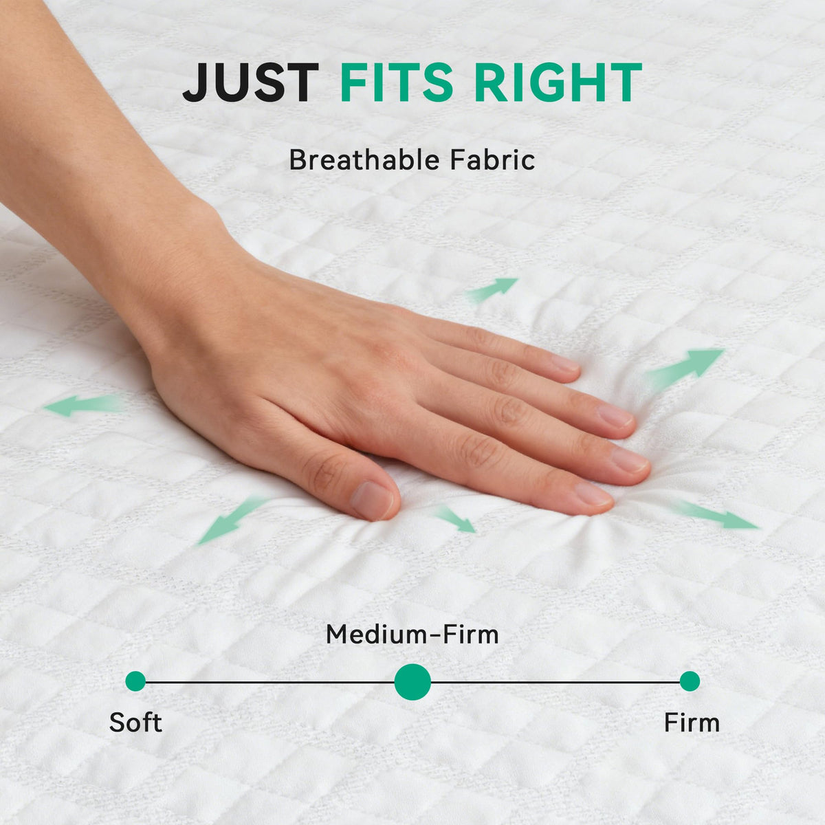 6 Inch Twin Memory Foam Mattress W86610
