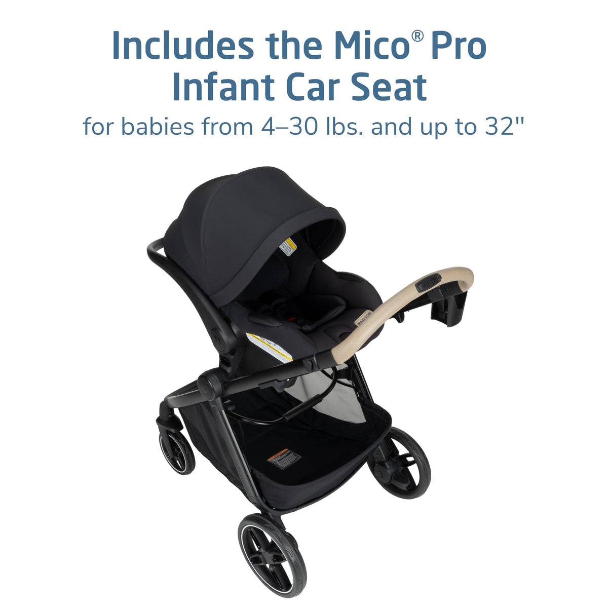 5-in-1 Travel System with Infant Car Seat and Stroller Combo R371444