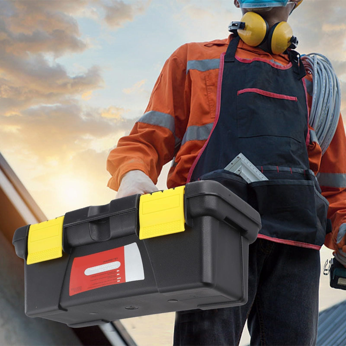 10 Inch Plastic Toolbox K2457