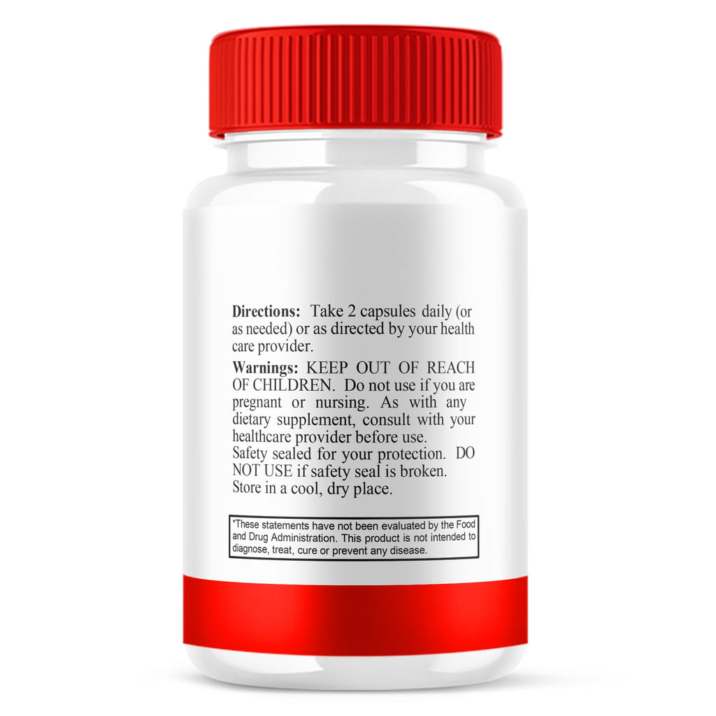 Blood Optimizer & Overall Health Pills 5 Pack 300 Capsules V588