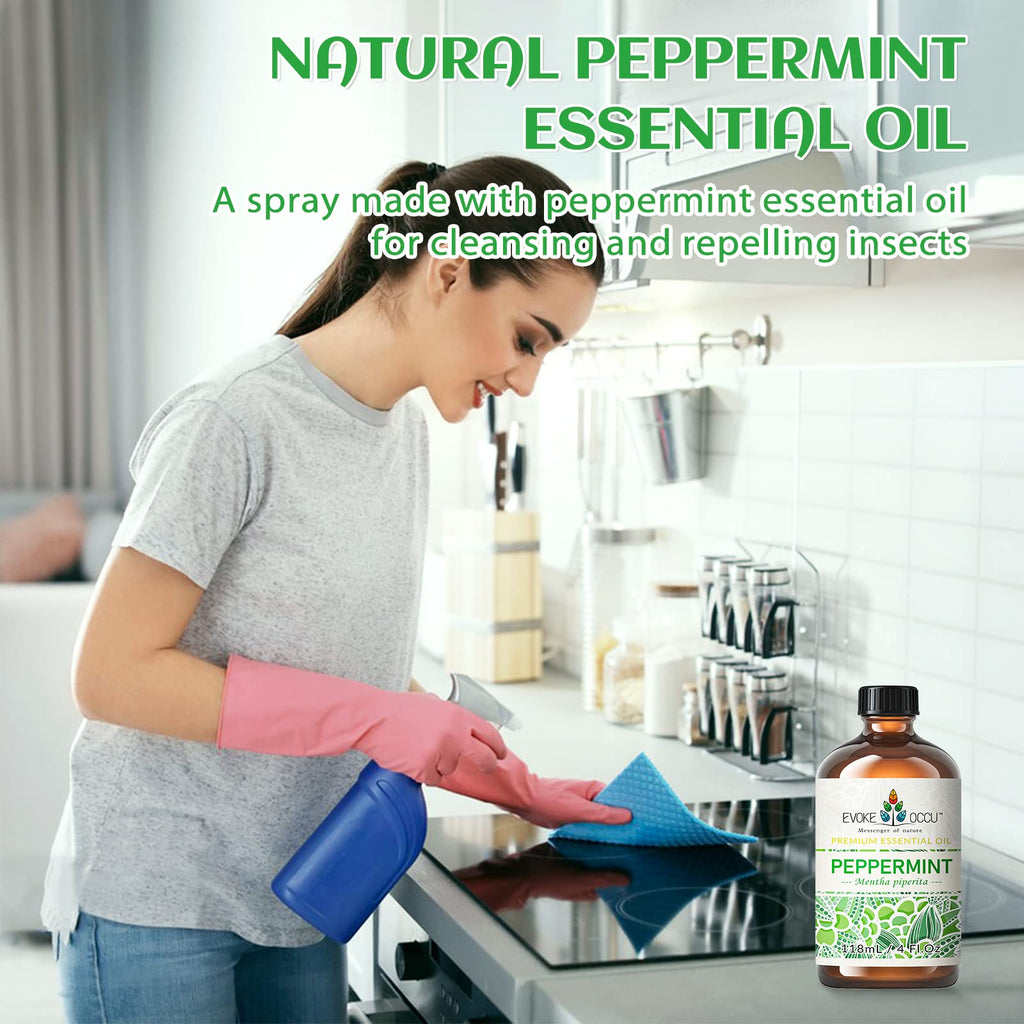 Rosemary Tea Tree Lavender Peppermint Cinnamon Essential Oil 4 FL Oz L5548