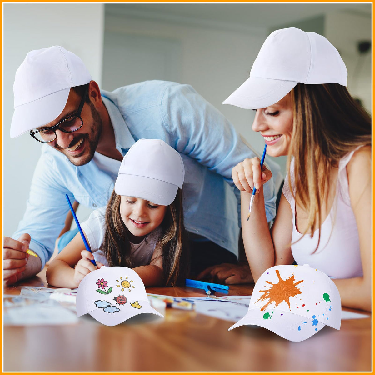 White Adjustable Baseball Hat Z1743