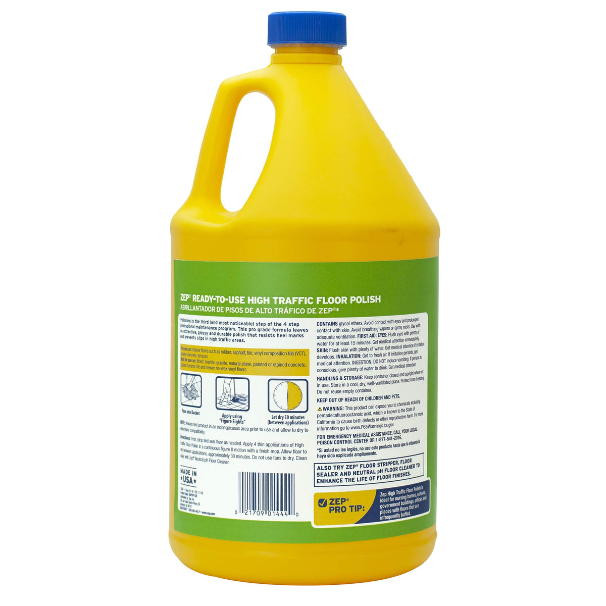 1 Gallon Floor Polish Case of 2 N6513