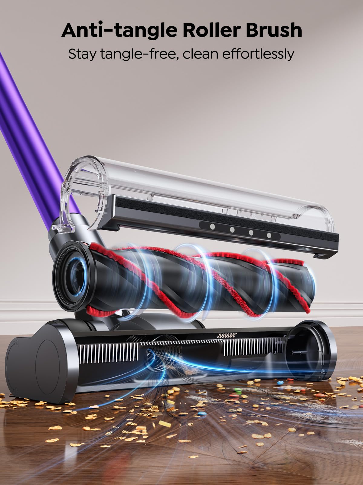 650W 55KPA 70Mins Cordless Stick Vacuum Cleaner P540