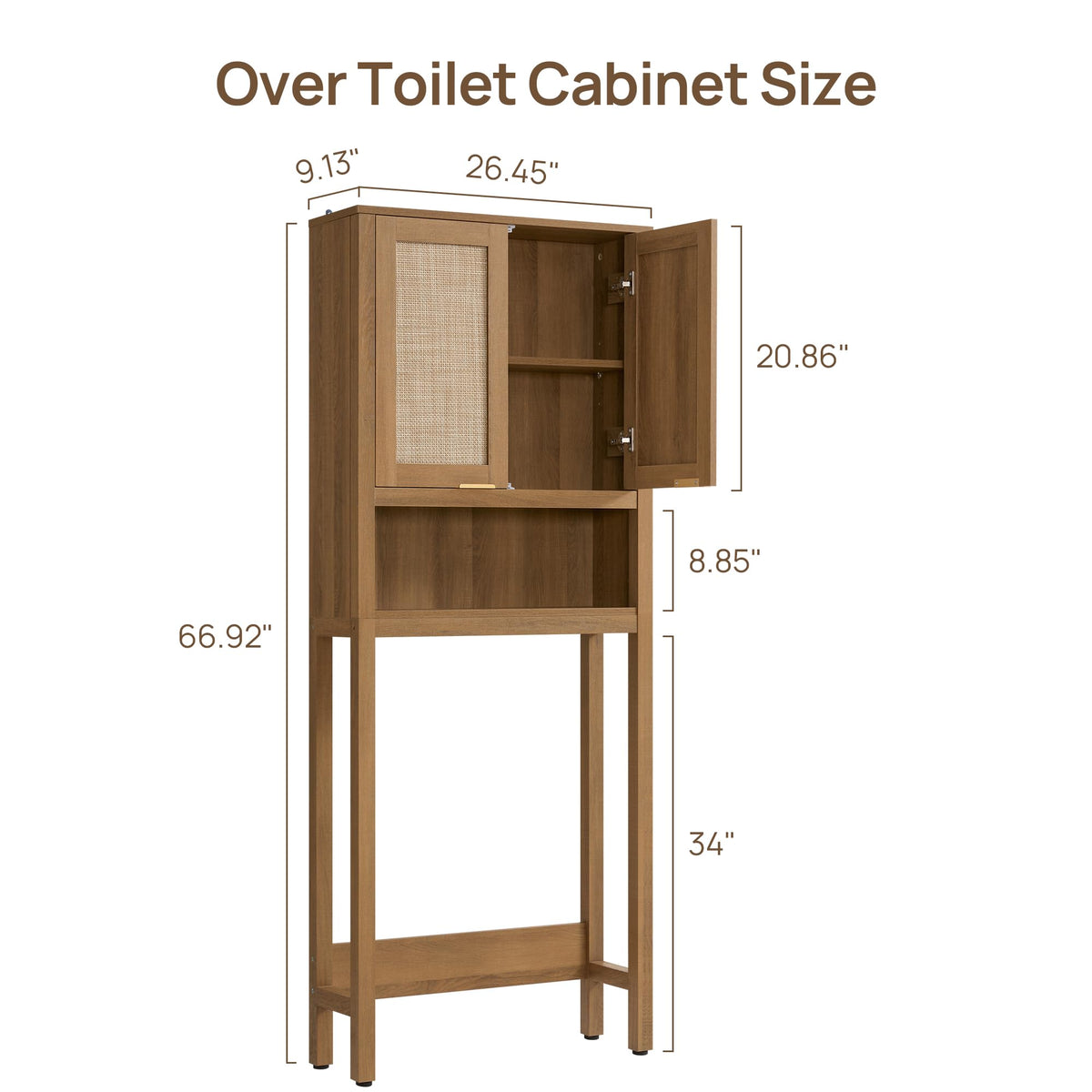 Over the Toilet Storage Cabinet M419