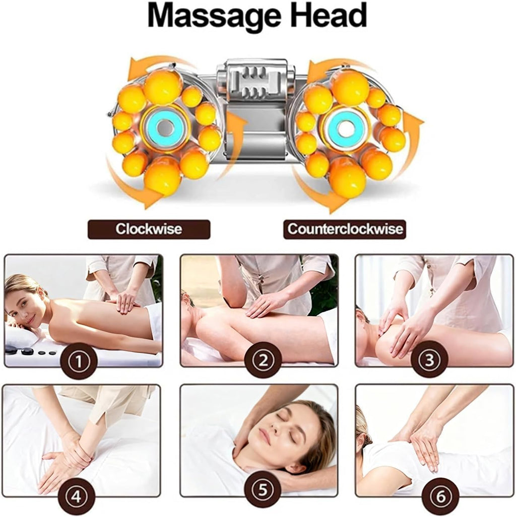 Full Body Massage Mat with Heat Kneading & Vibration L7608