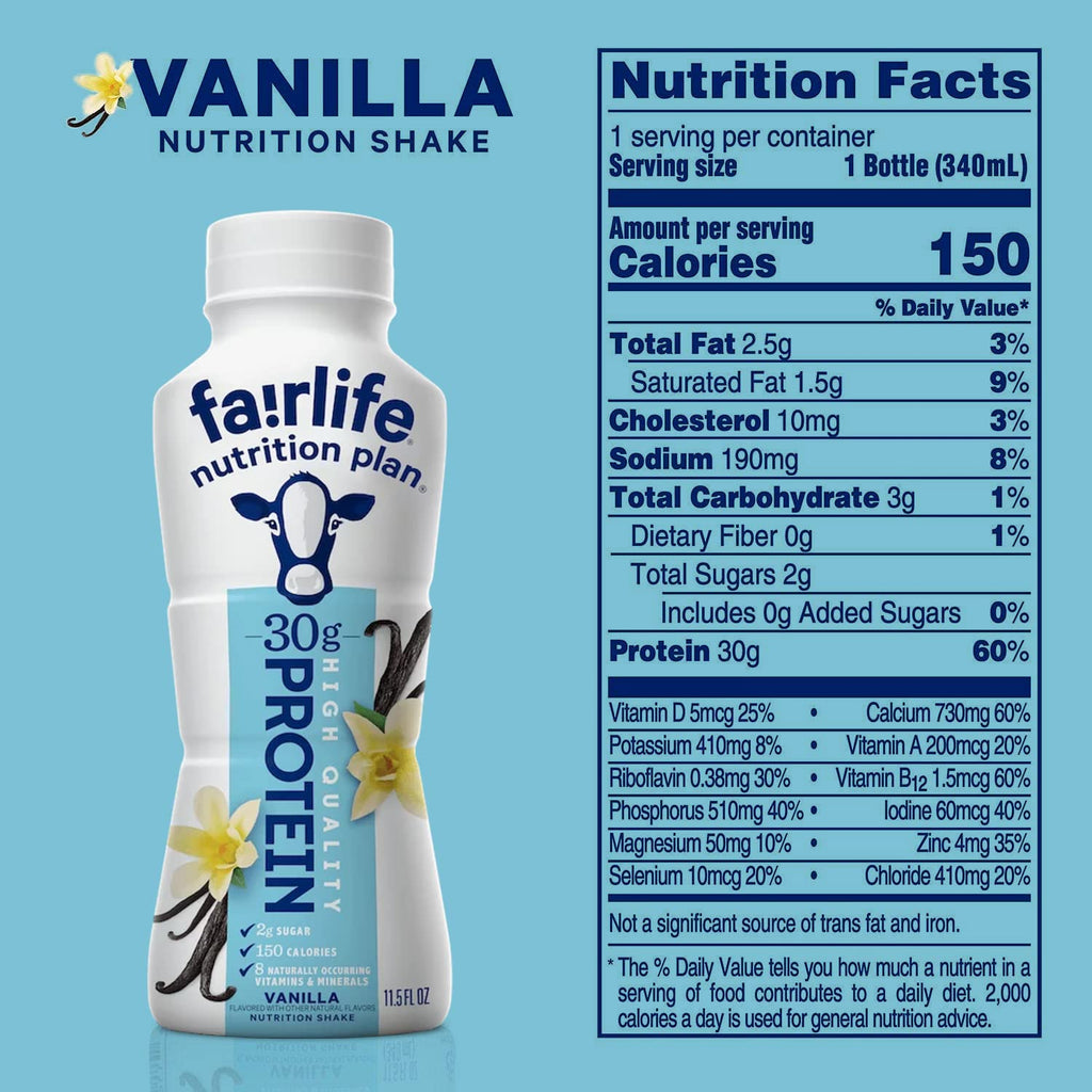 Vanilla Protein Shakes Pack of 12 Y131271