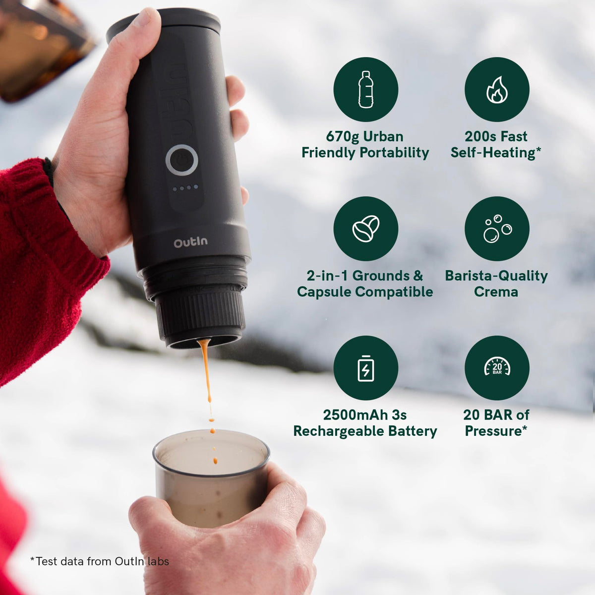 Portable Electric Espresso Machine H761780