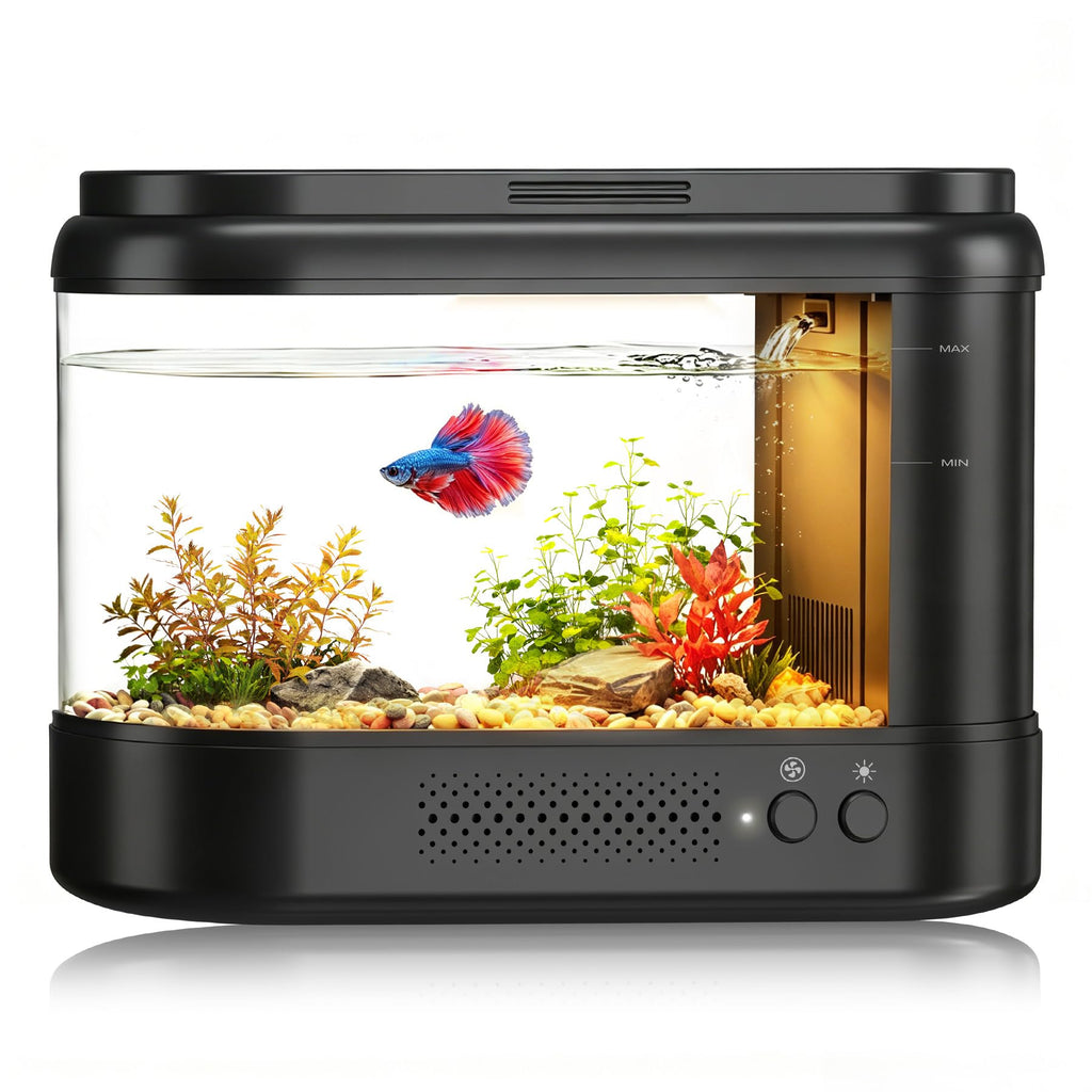 Black 1 Gallon Acrylic Aquarium Kit K45628