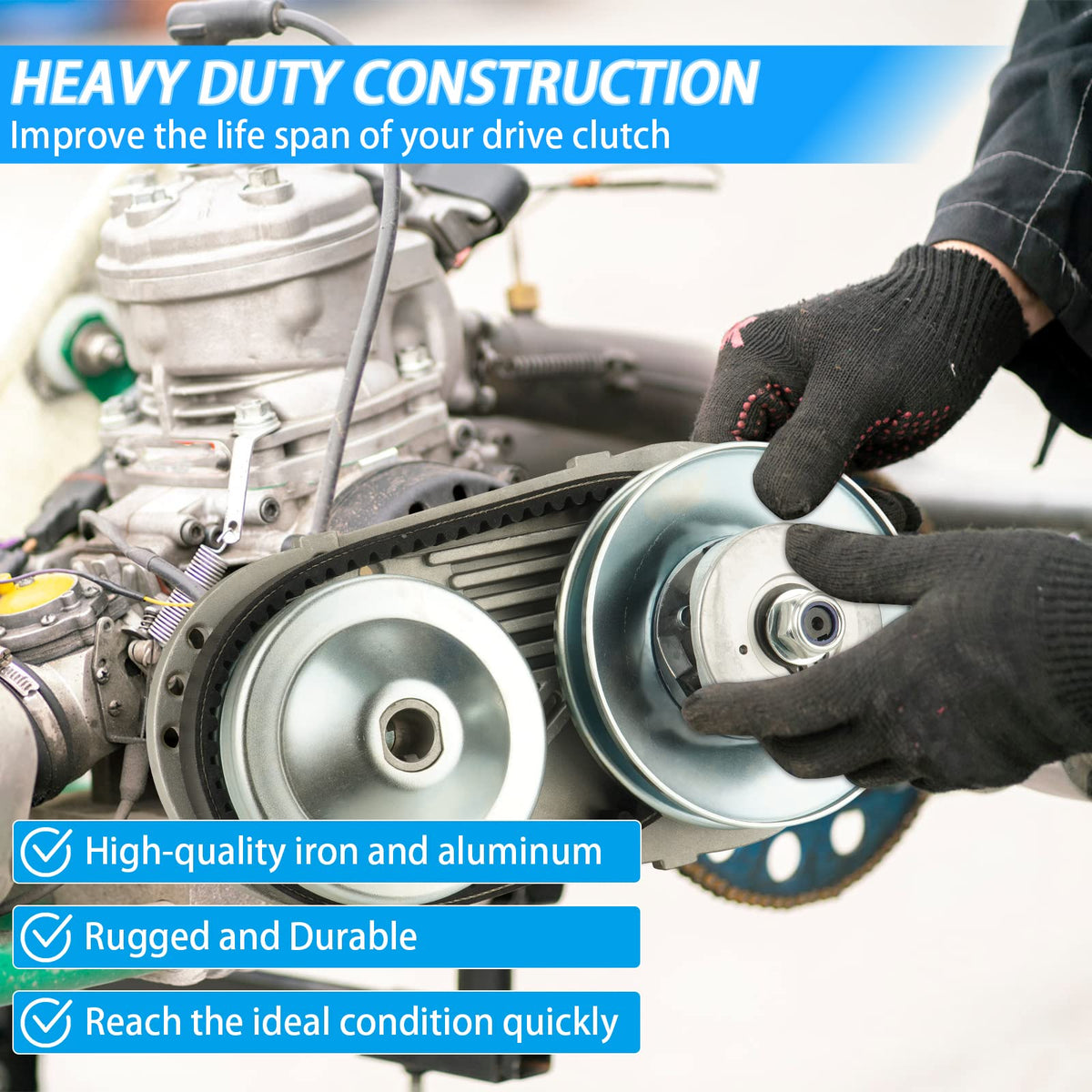 6.5 HP 3/4" Torque Converter T391