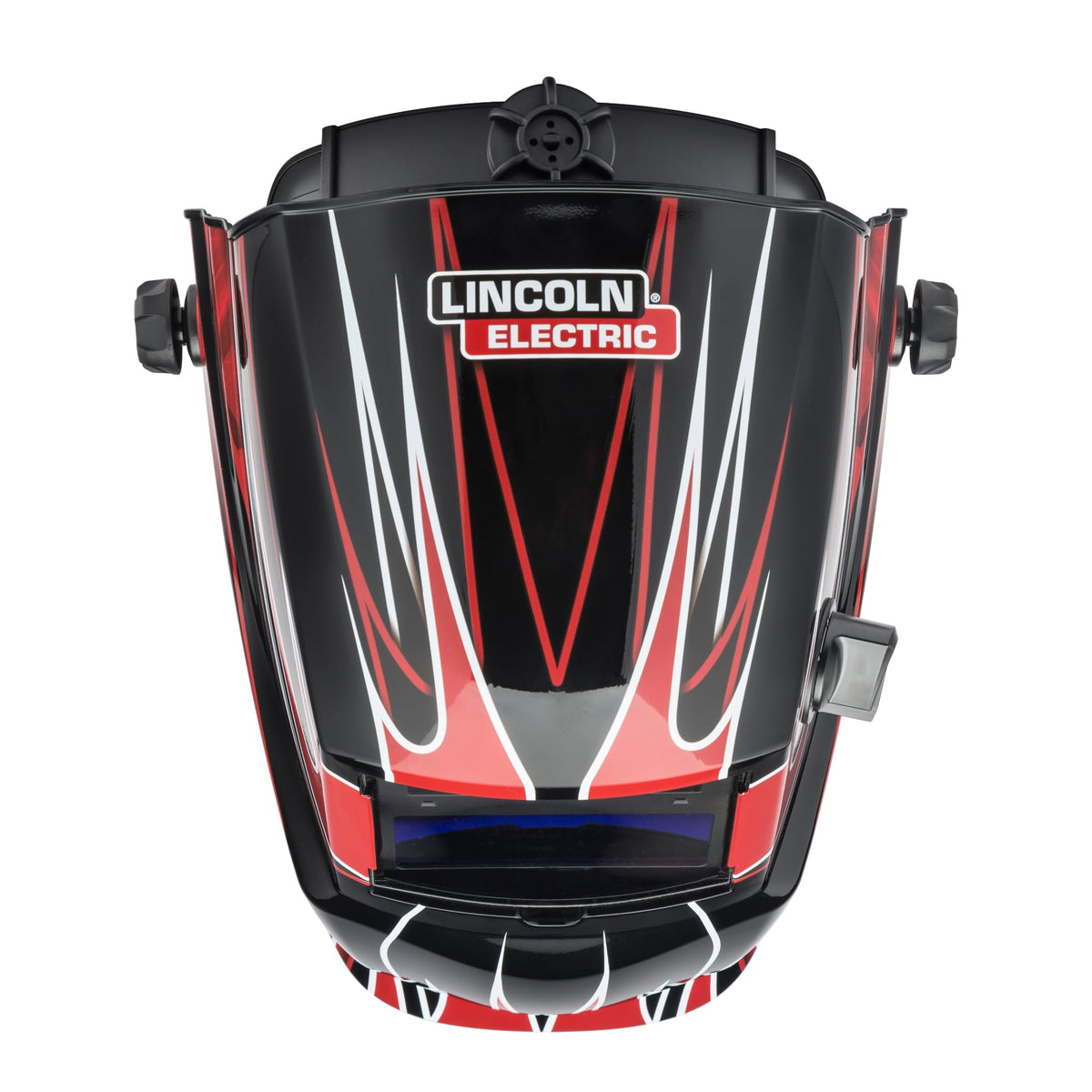 Red Welding Helmet I987