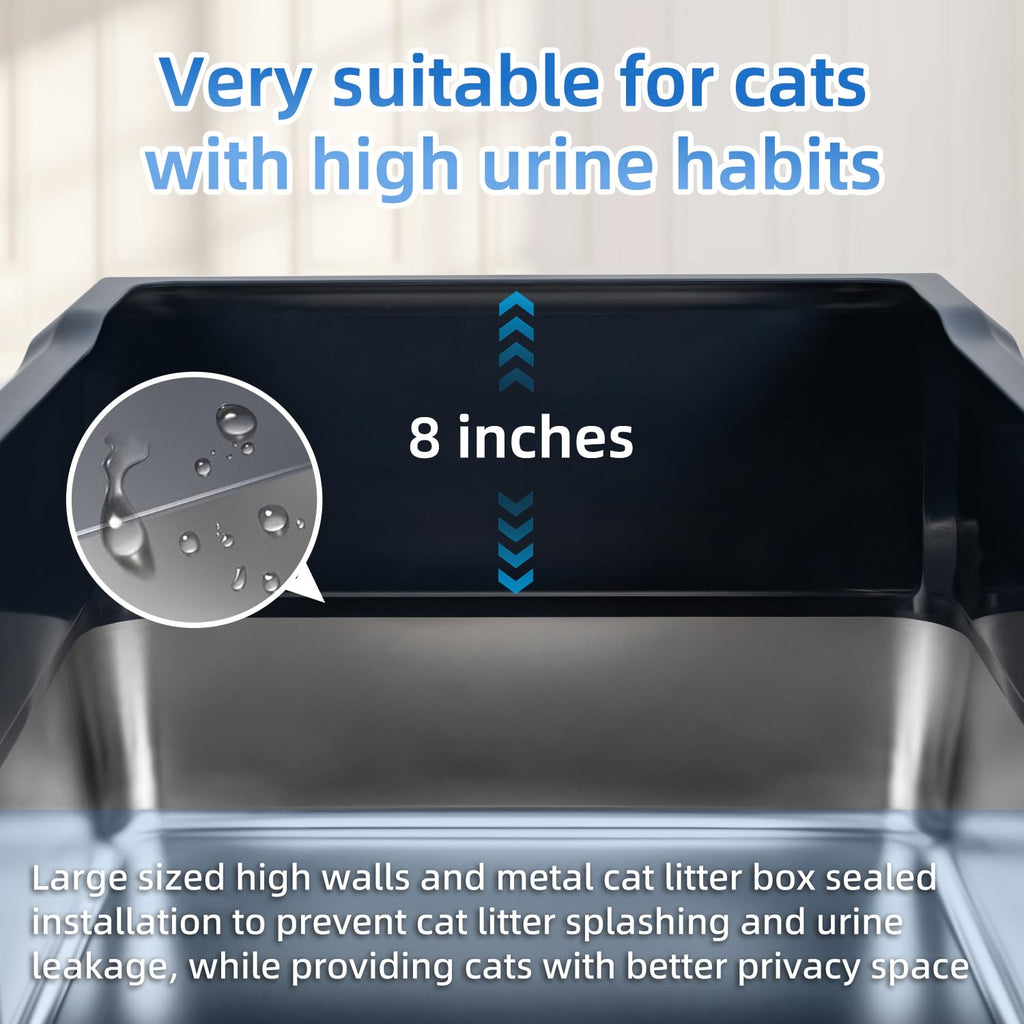 XXXL Stainless Steel Litter Box W23090