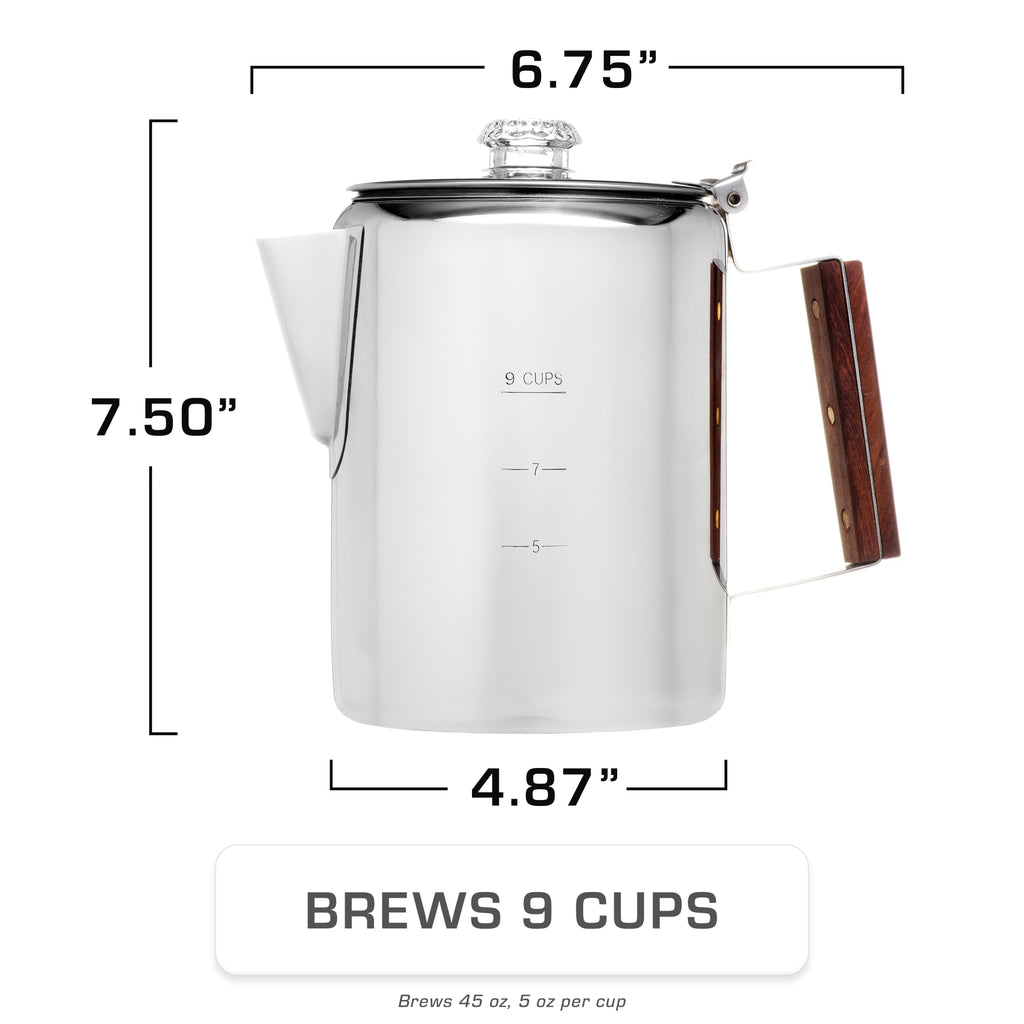9 Cup Percolator Coffee Pot Y96943