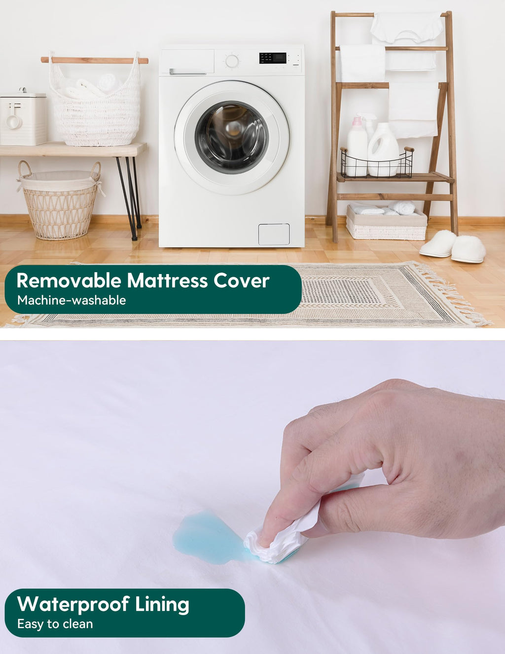 Ergonomic Memory Foam Crib Mattress E71841