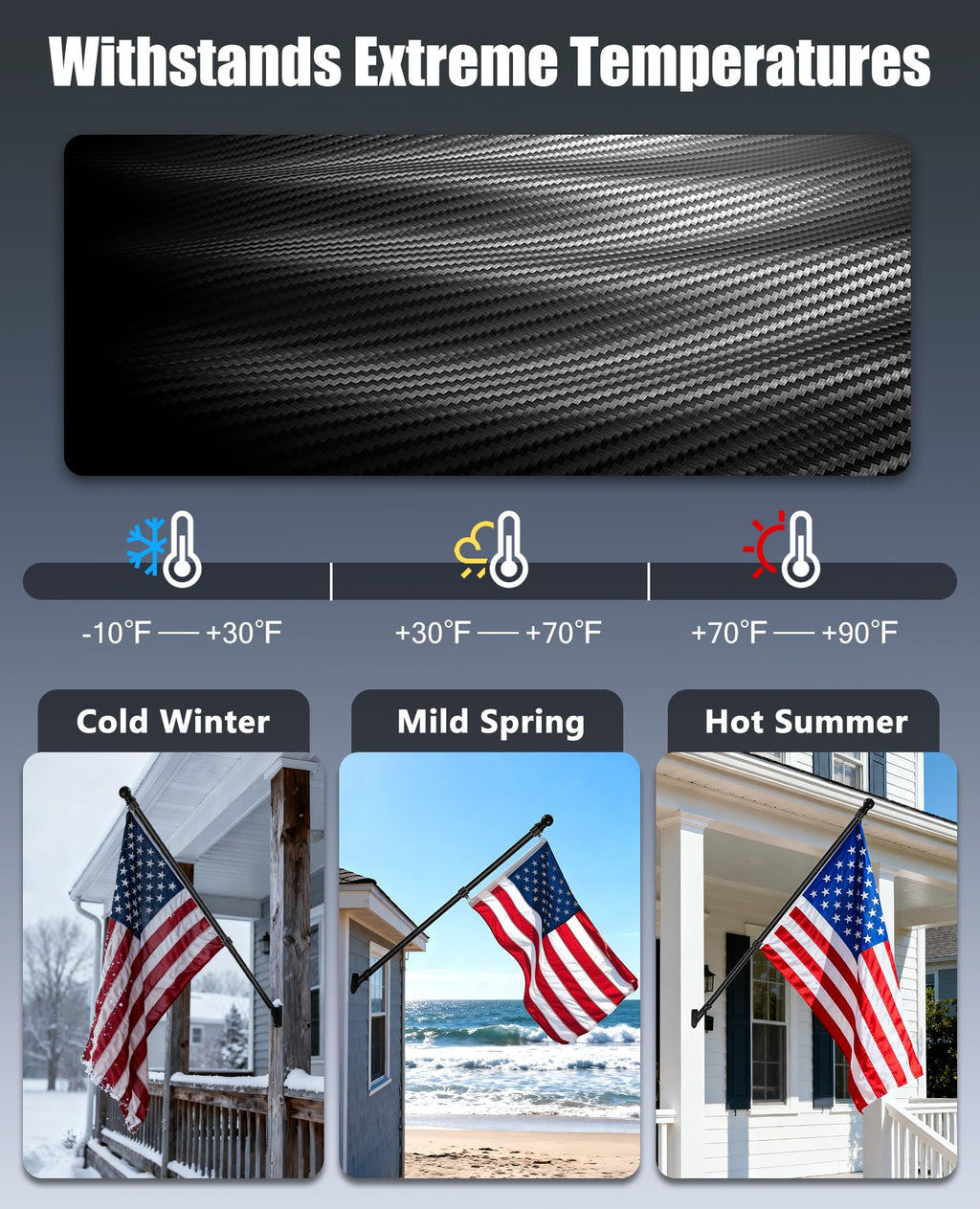 Carbon Fiber Flag Pole Z4621
