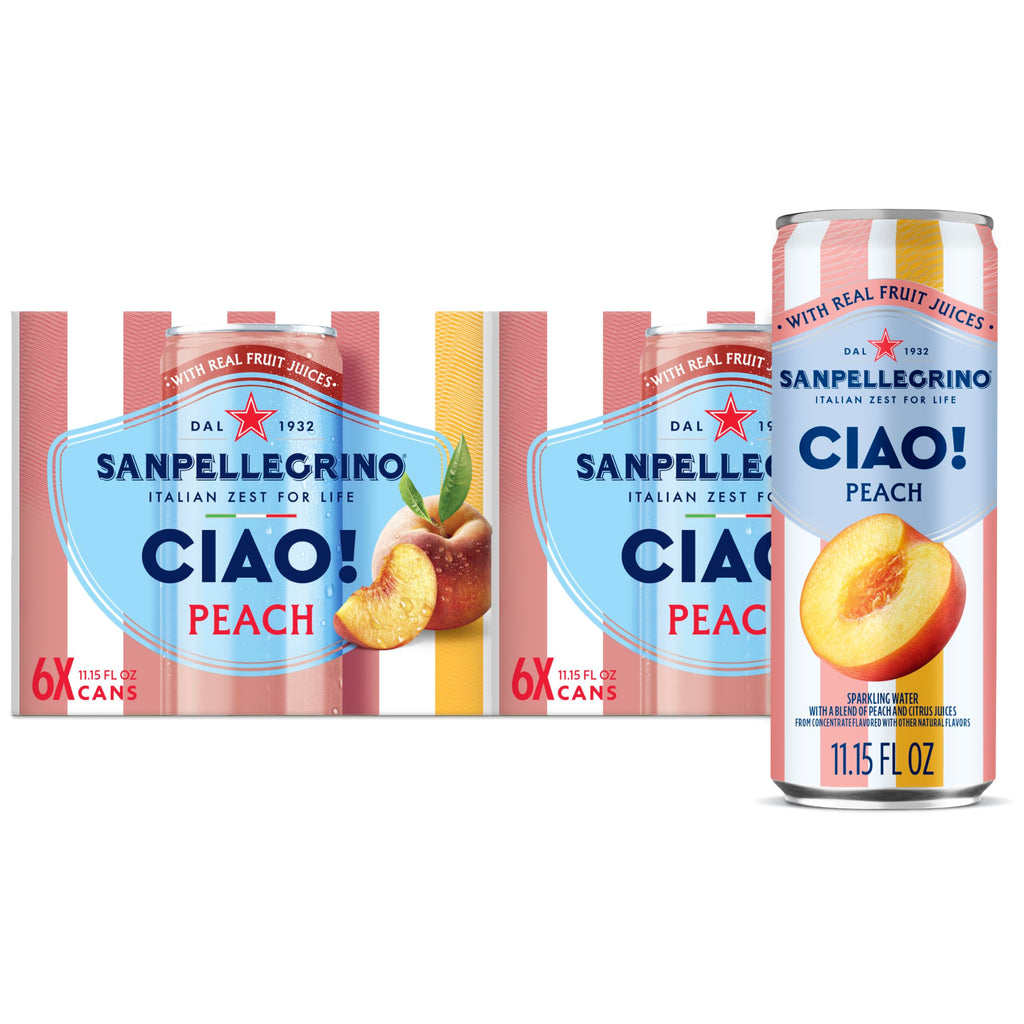 Peach Sparkling Water 24 Pack I659848
