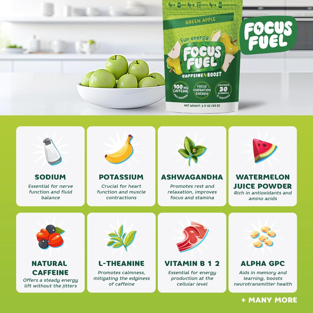 Energy Chews Variety Pack Strawberry Lemonade Green Apple 2-Pack J35737