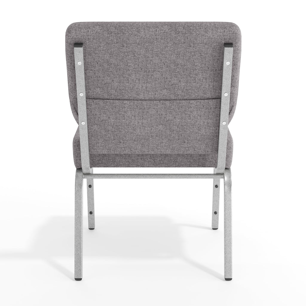 Gray 21" W Stacking Church Chair 4-Pack S802