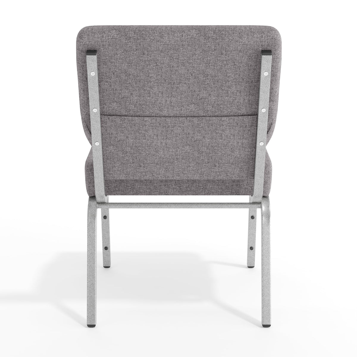 Gray 21" W Stacking Church Chair 4-Pack S802