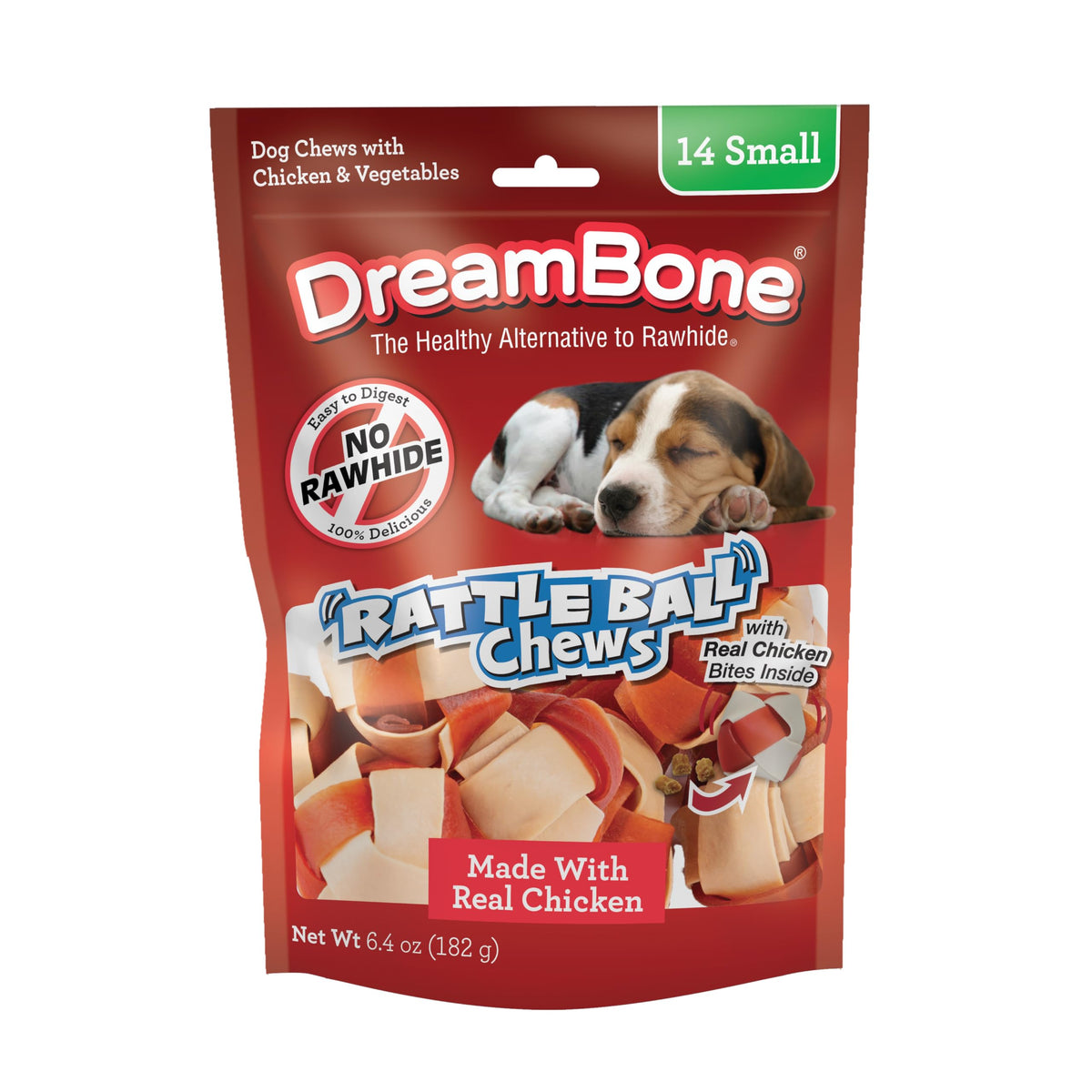Rawhide-Free Dog Treats 14 Count F97859