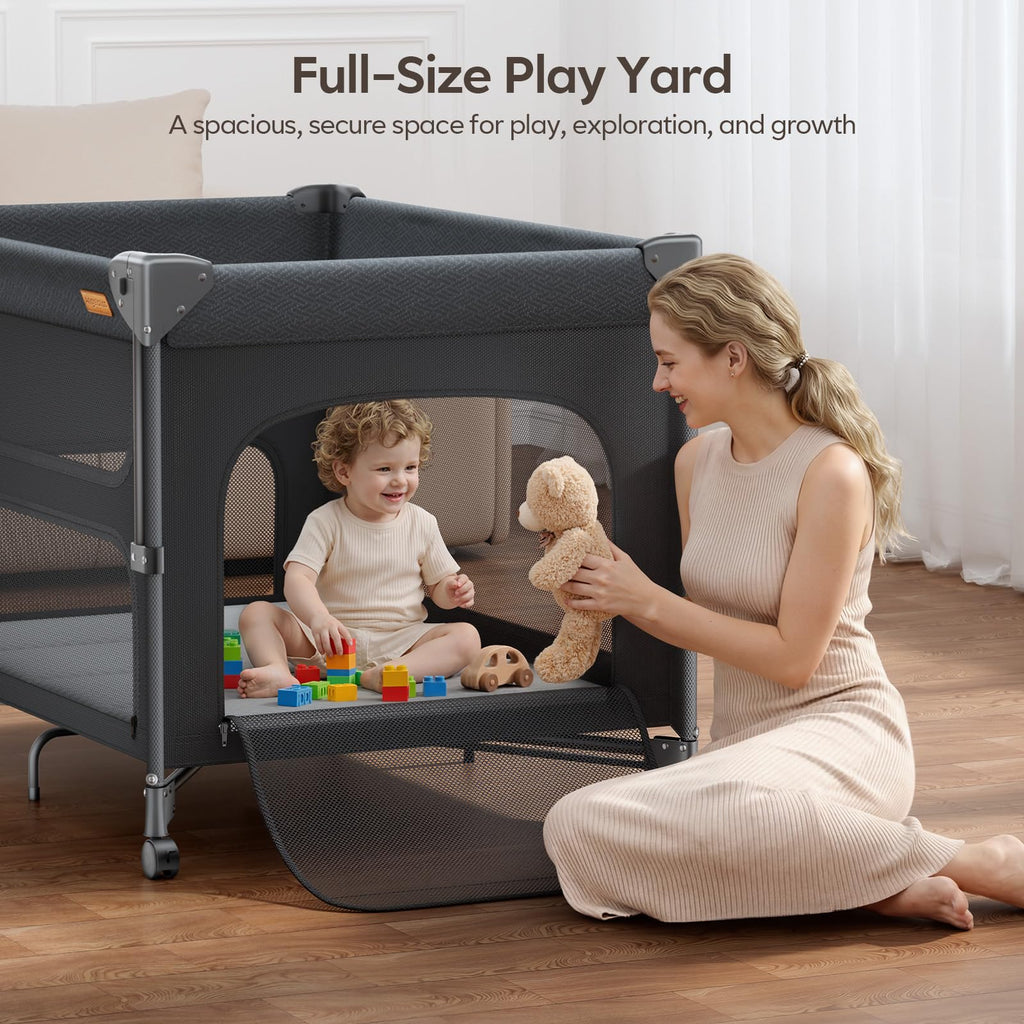 5-in-1 Baby Bassinet Bedside Crib with Changing Table S317815