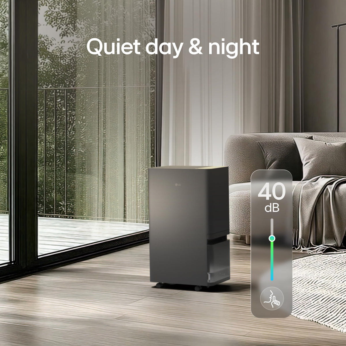 50 Pint/day WiFi Dehumidifier with Drain Hose D9642