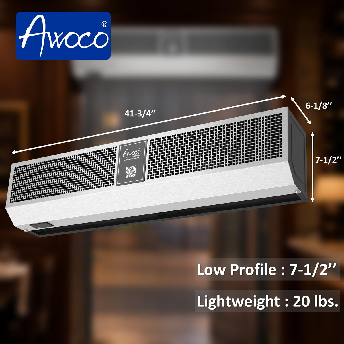 42'' Stainless Steel Air Curtain W8292