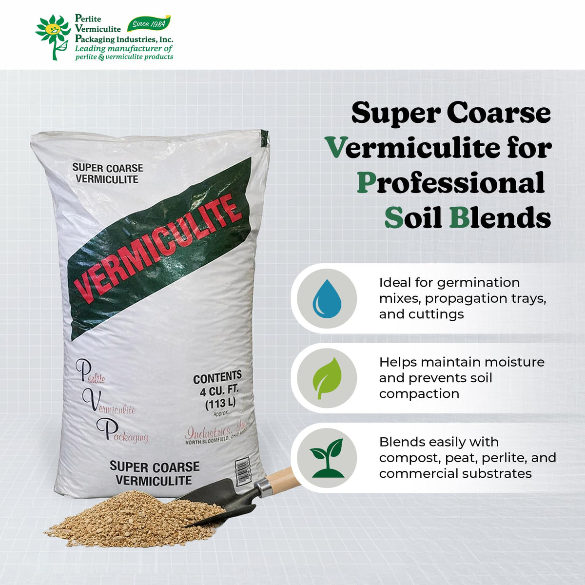 4 Cubic Feet Super Coarse Vermiculite H19612