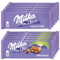 Chocolate Bars Variety Pack, Alpine Milk & Hazelnut, 10 - 3.52 oz Bars C49490