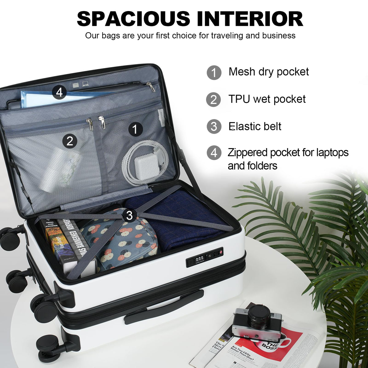 20 Inch Carry On Luggage L70507