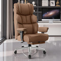 Big and Tall Leather Gaming Chair with Footrest J544