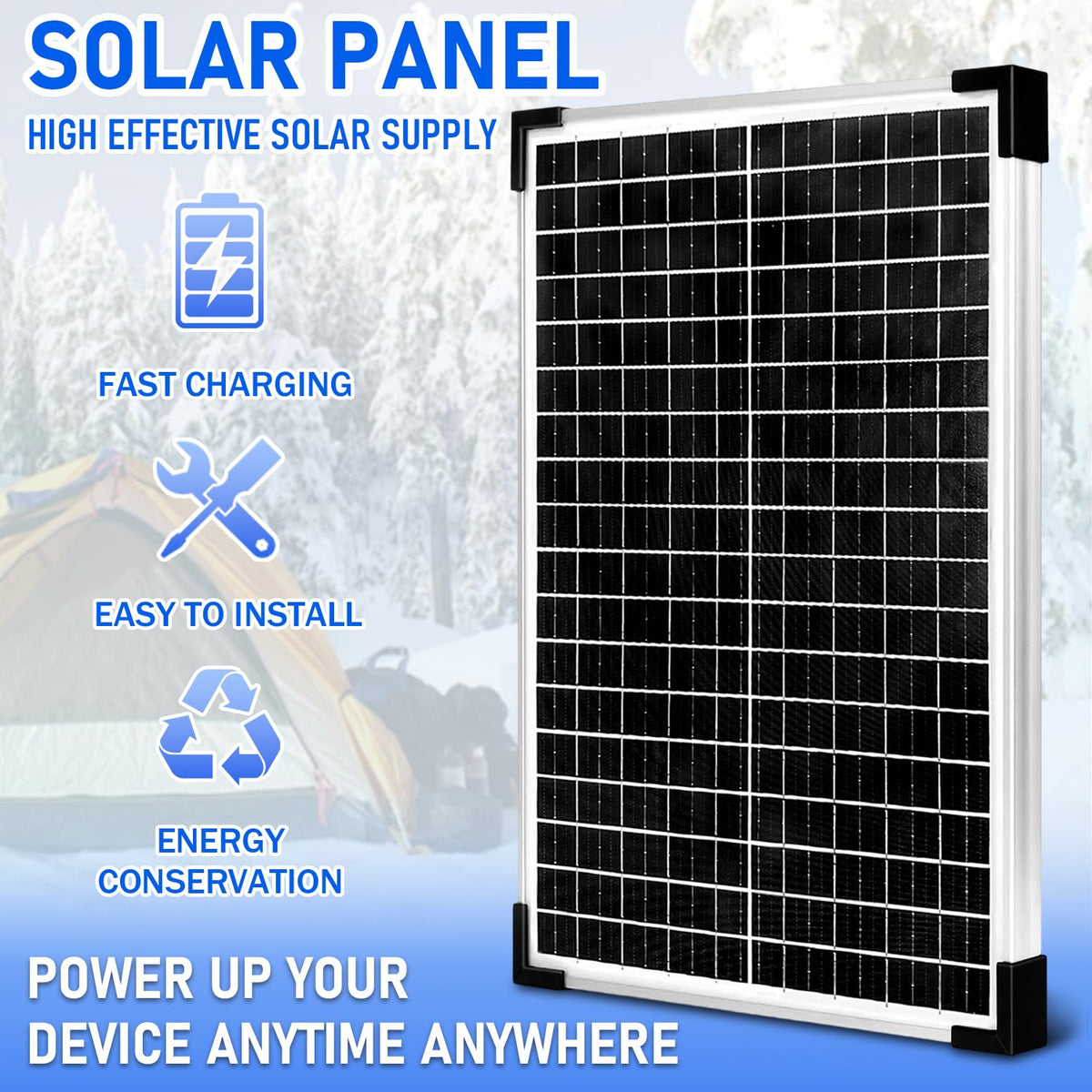 12V 30W Solar Panel Kit C315636
