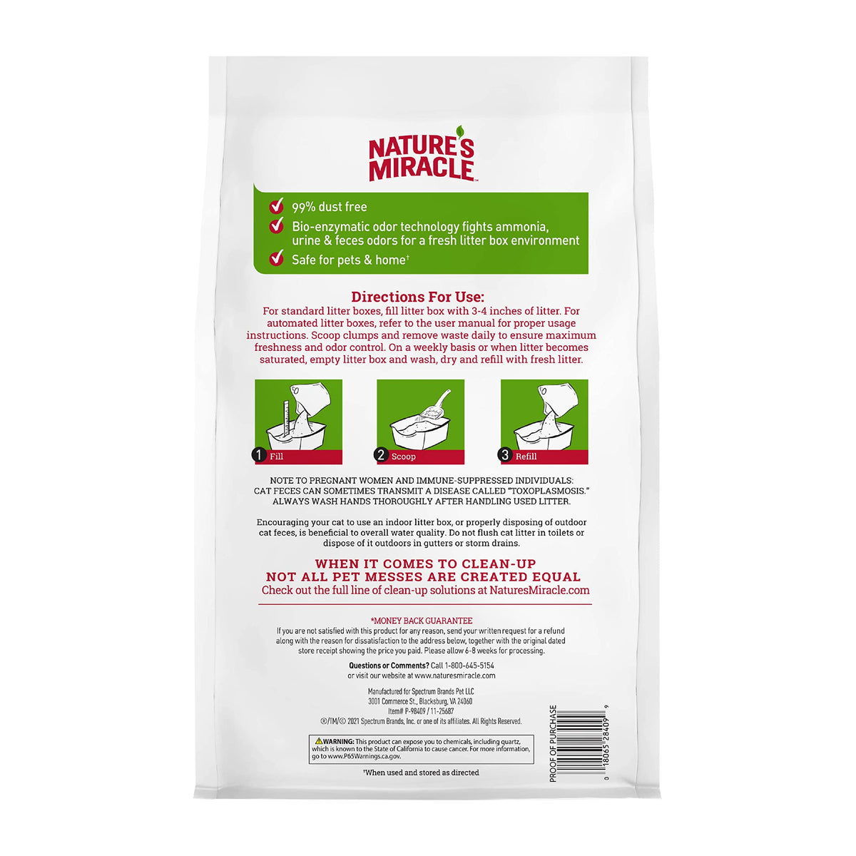 Clumping Cat Litter 20 lbs K685450