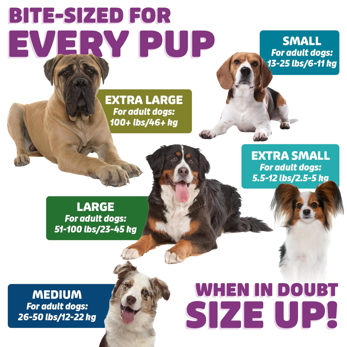 Chicken Dog Dental Treats Large 24oz & Medium 36 oz X579793