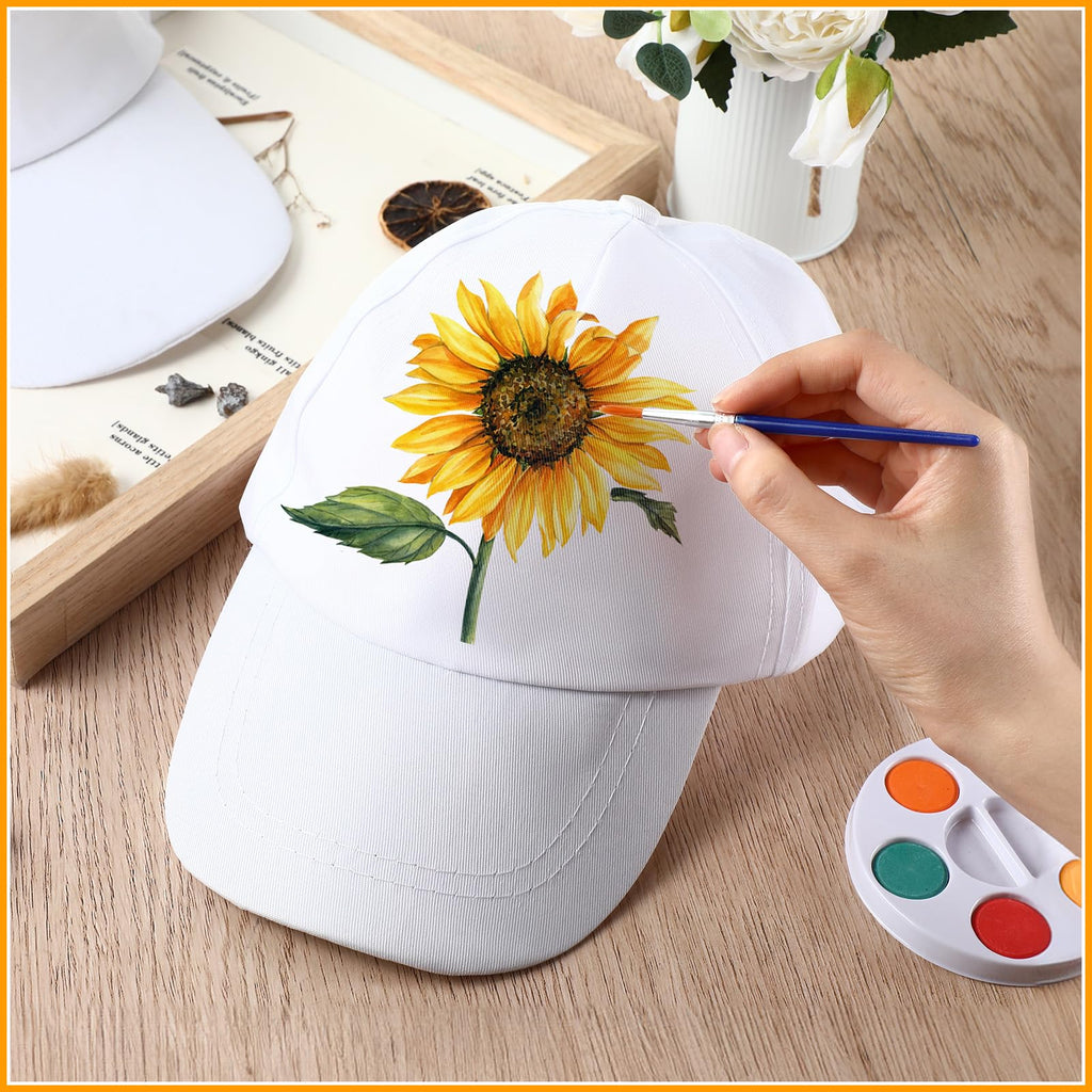 White Adjustable Baseball Hat Z1743