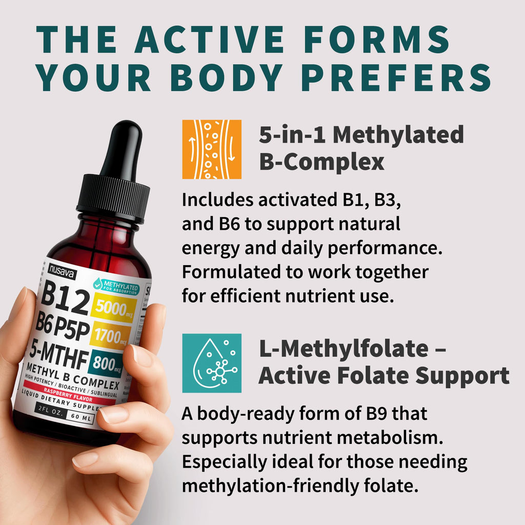 Methylated B Complex Liquid Drops Pack of 4 A633119