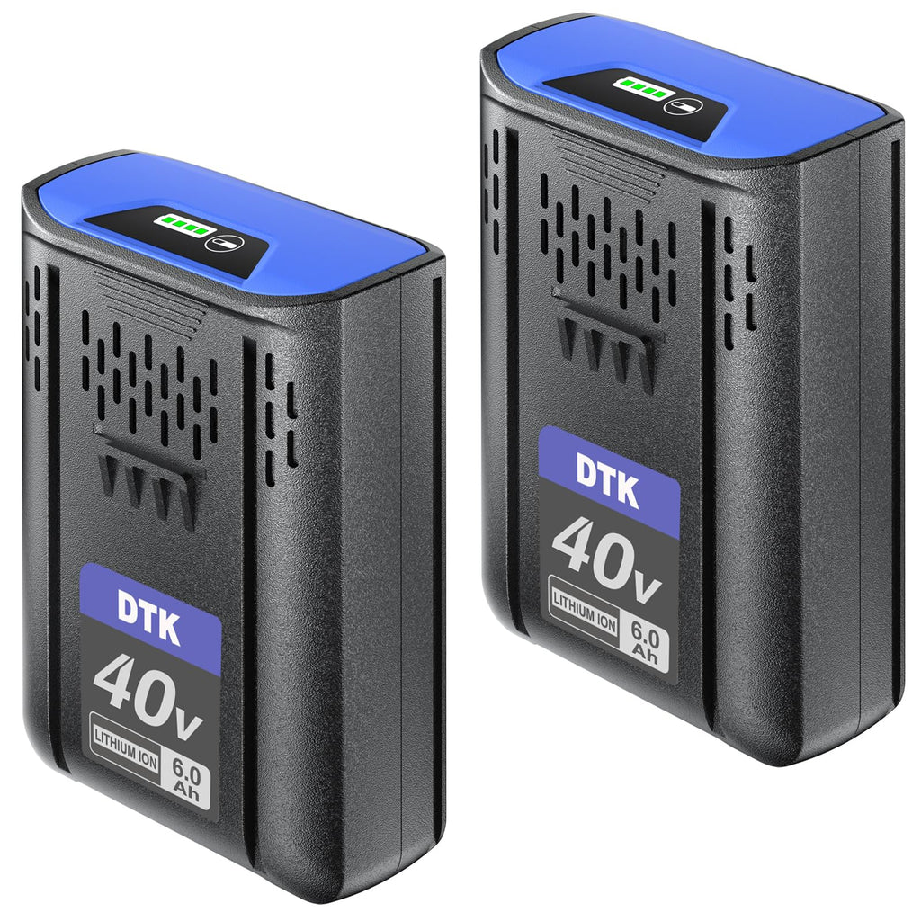 6000mAh Cordless Power Tool Batteries 2 Packs C949807